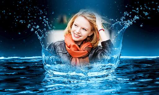 Water photo frames screenshot 3