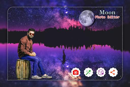 Moon Night Photo Editor screenshot 4