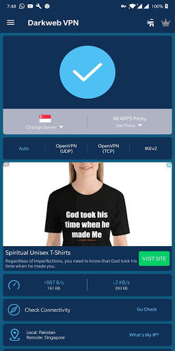 Darkweb VPN screenshot 3
