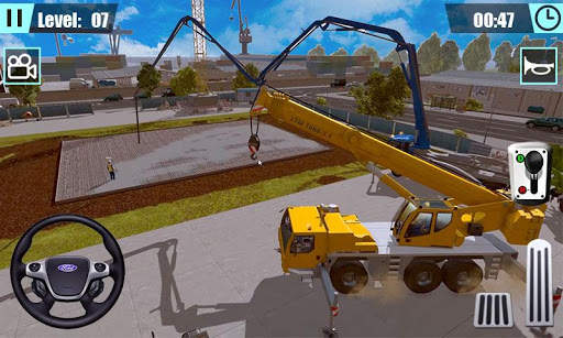 Heavy Excavator Simulator Indonesia - Crane Game screenshot 1