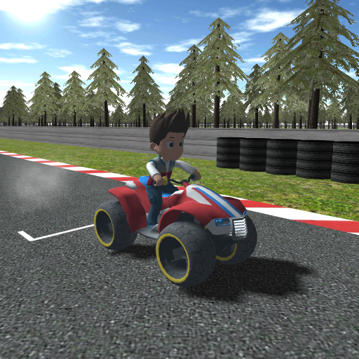 Paw Racing Car Patrol Race icon