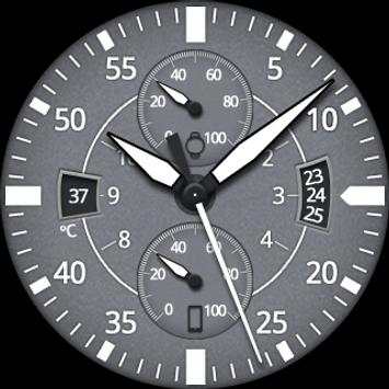 Gray Space Watch Face screenshot 4