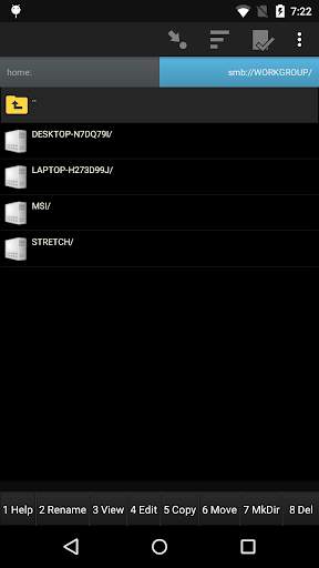 SMB plugin for Ghost Commander (new) screenshot 2