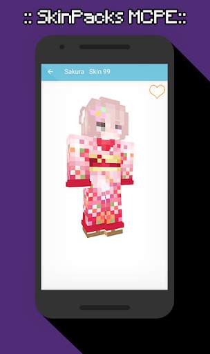 SkinPacks Sakura for Minecraft screenshot 5
