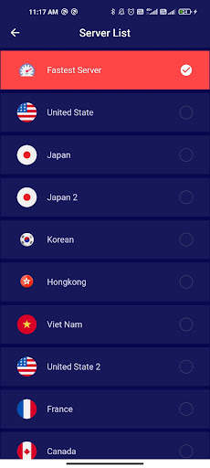 Flash VPN - VPN  Fast & Safe screenshot 2