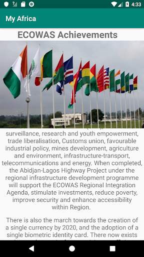 Ecowas App screenshot 1