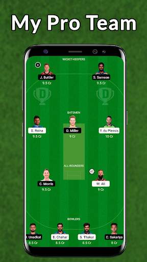 11App - Team for Dream11, My11circle & MyTeam11 screenshot 2