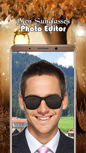 Man Sun Glasses Photo Editor screenshot 1