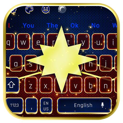 Amazing Superhero Keyboard Theme 10001001