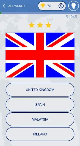 The Flags of the World Quiz screenshot 3