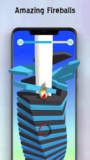Stack Helix: 3D Ball Crush Drop Smasher screenshot 8