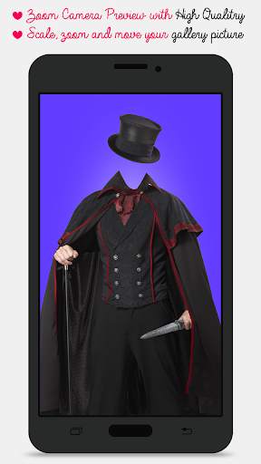 Gothic Man Fashion Suit 1 تصوير الشاشة