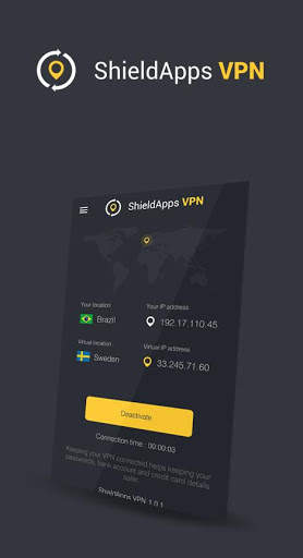 ShieldApps VPN screenshot 1