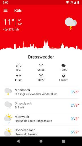 Kölsches Wetter screenshot 2
