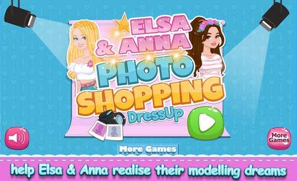 Elsa & Anna : Shopping & Modeling screenshot 1
