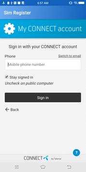 Sim Register screenshot 3