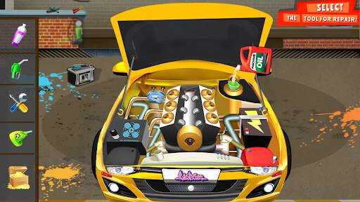 Car Mechanic - Car Wash Games screenshot 6