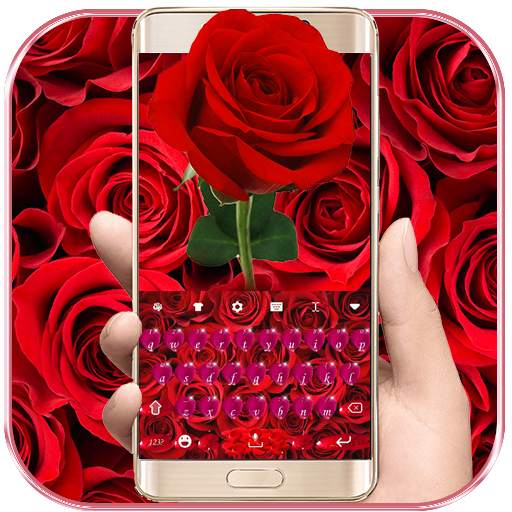 Red Rose Keyboard Theme 2.05.18