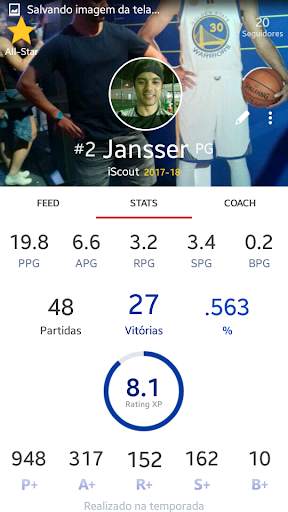 iScout Basquetebol screenshot 7