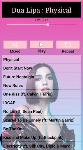 Dua Lipa 2020 Offline (32 Songs) screenshot 1