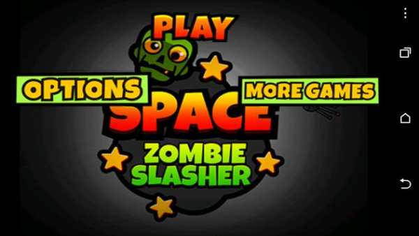 Space Zombie Slasher screenshot 1