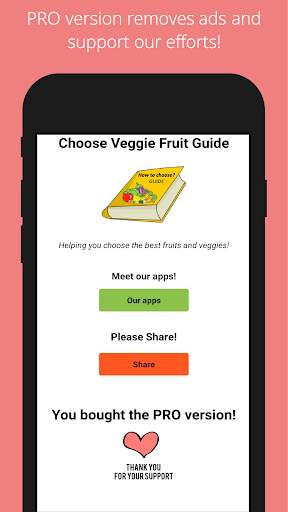 Choose Veggie Fruit Guide FREE screenshot 5