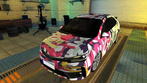 Racing Toyota Car Simulator 2021 screenshot 1