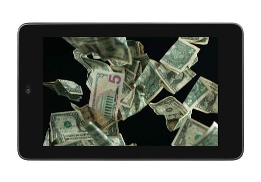 Falling Money 3D Wallpaper स्क्रीनशॉट 7