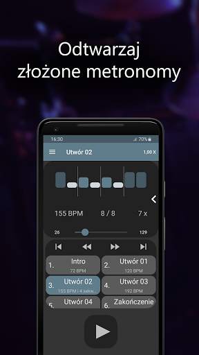 Camtronome - metronom i kamera screenshot 5