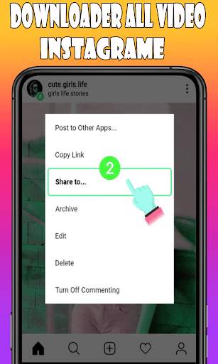 Video downloader for Instagram Télécharger vidéo screenshot 2