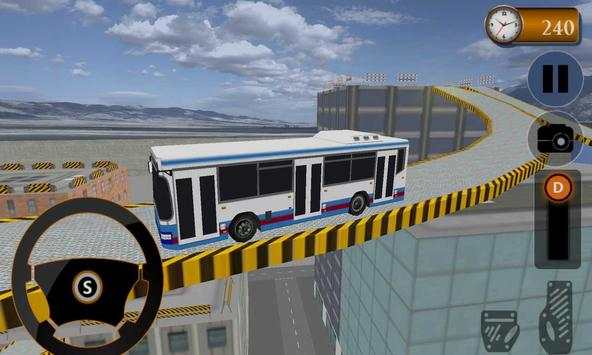 Modern City Bus Roof Jumping screenshot 4