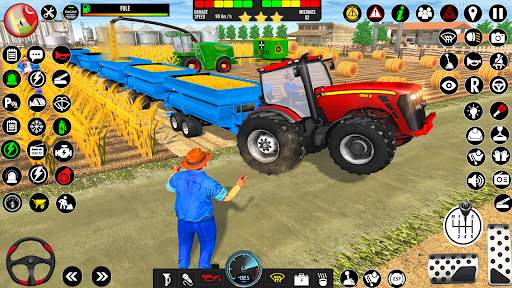 Farming Games: Tractor Games screenshot 4