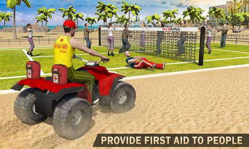 Beach Lifeguard Rescue Squad: Motor Boat Driving screenshot 2