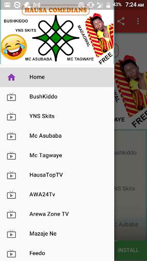 Hausa Comedians Free screenshot 1