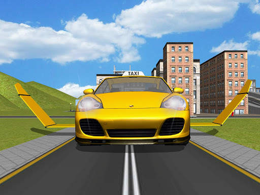 Volar simulador de coches Taxi screenshot 12