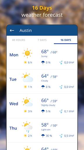 weather24: Forecast & Radar screenshot 3