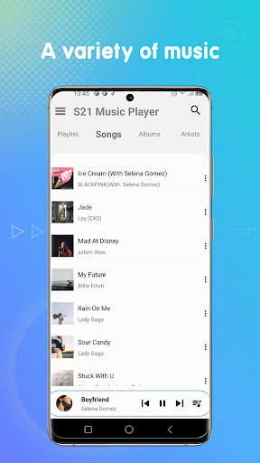 Music Player for SS – Galaxy S21 Music Player screenshot 5