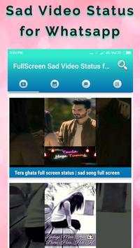 FullScreen Sad Video Status for Whatsapp screenshot 2