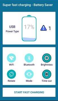 Super fast charging - Battery Saver 2017 screenshot 3