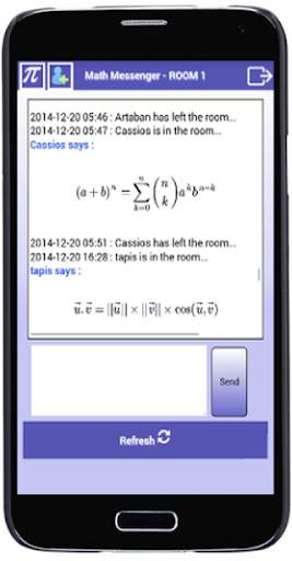 Math Messenger screenshot 1