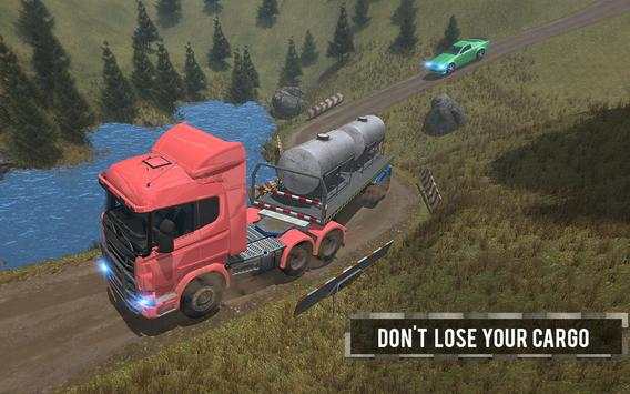 Trailer Truck Off Road Driving screenshot 13