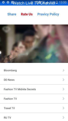 Live TV - Free M3u IPTV Player screenshot 2