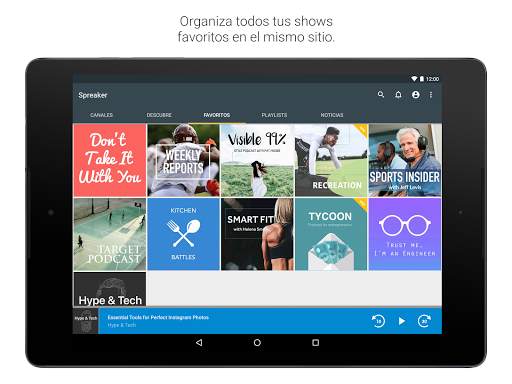 Spreaker Podcast Player - Escucha podcasts screenshot 12