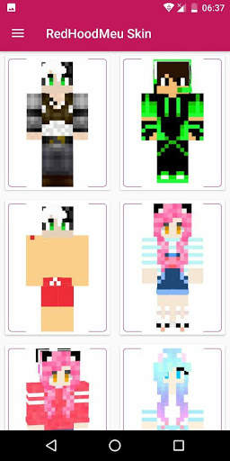 RedHoodMeu Skins for Minecraft PE screenshot 2