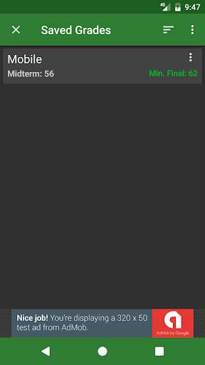 Grade Calculate screenshot 4