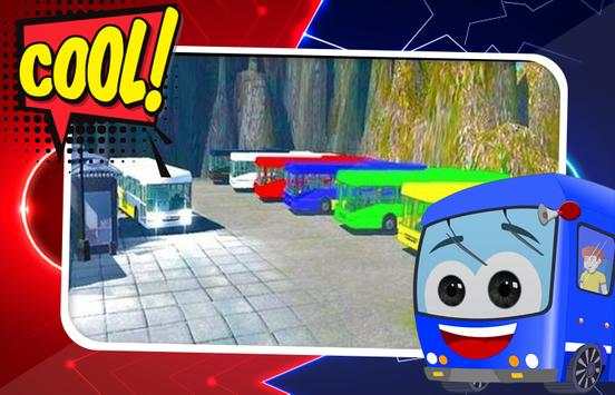 Little Bus Driving Game For Kids screenshot 1