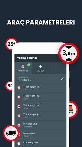 RoadLords – Ücretsiz kamyon GPS navigasyon screenshot 2