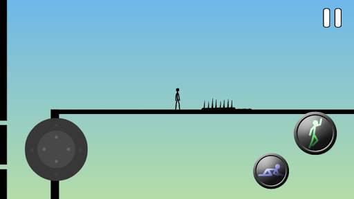 Stickman parkour 3: o simulador de ninja divertido screenshot 6