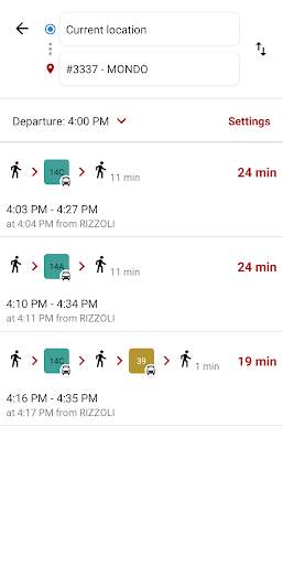 WeBus - Bus & train in Bologna screenshot 2