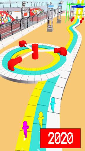 Stickman Run Race 3D screenshot 4